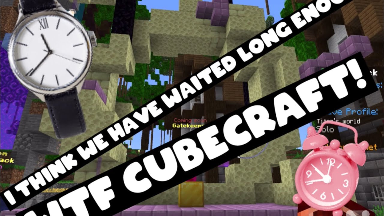 Is the end update ever coming!?… Cubecraft skyblock - YouTube