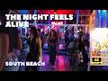 Ocean Drive Miami Beach After Dark 4K Night Walk No Talking
