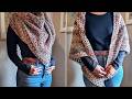 Granny Shawl Crochet Pattern - How to Crochet a Triangle Shawl