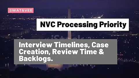NVC Processing Priority || Interview Timelines, Case Creation, Review Time & Backlogs.