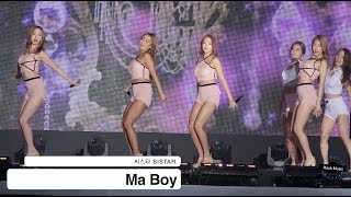 Vignette de la vidéo "씨스타 SISTAR[4K 직캠] Ma Boy@20160903 Rock Music"