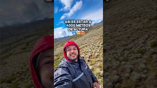 Una locura Visual estar en un sitio asi a 4000 metros sobre el nivel del mar🤯🙏🥶.