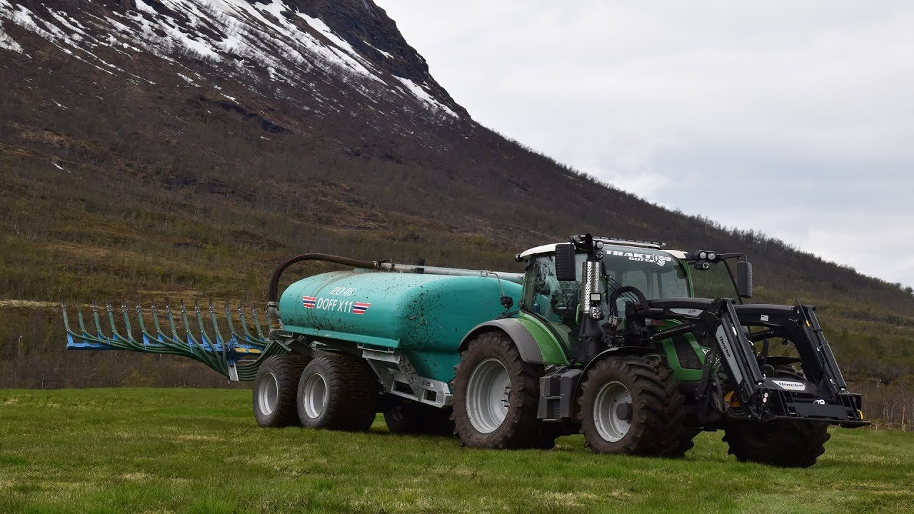 Manure 2019! Northern Norway! Spring Work! Bomech! Cabview | Fendt ProfiPlus | Mavic 2 Zoom |