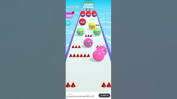 TEST BALL RUN 2048  LEVEL 38  - Gameplay Walkthrough (iOS,Android Gameplay) BALL RUN relaxing games