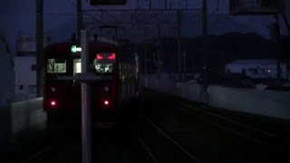 筑肥線　１０３系１５００番台　３６４Ｃ　唐津駅発車