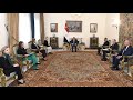 الرئيس عبد الفتاح السيسي يستقبل الممثلة العليا للشؤون الخارجية والسياسة الأمنية للاتحاد الأوروبي