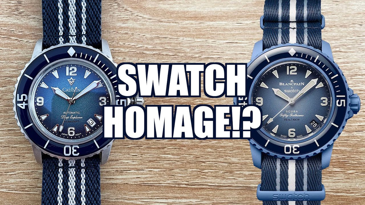 Why Homage a Swatch!? Cadisen 