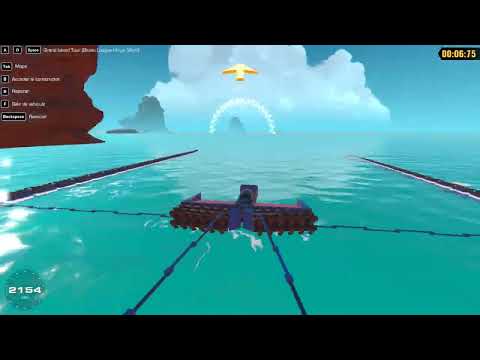 Trailmakers Race Island Grand Island Tour (Bionic League, Hinge Glitch, Boat) 13.86s (Former WR)