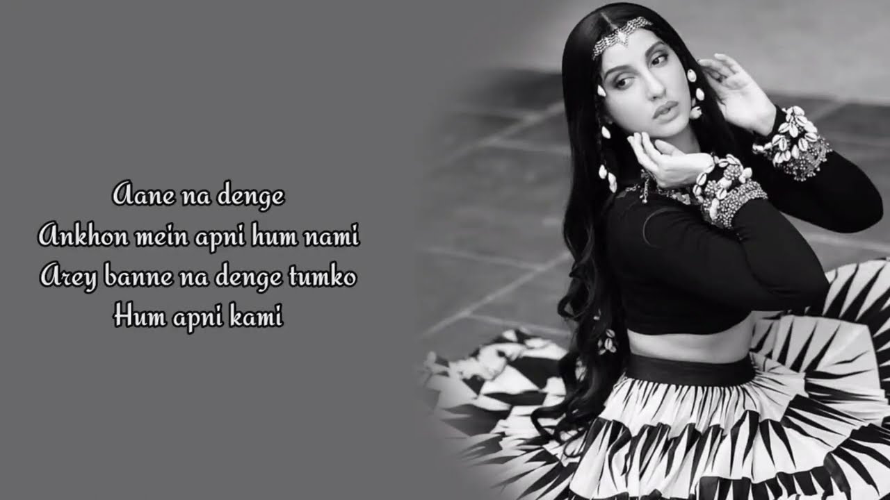 Chhod Denge (Lyrics) - Parampara Thakur, Yogesh Dubey | Nora Fatehi  | Latest Hindi Song 2021