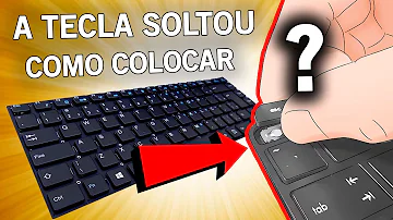 Como fazer voltar a funcionar o teclado do notebook?
