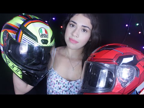 ASMR Roleplay Loja de Moto e Acessórios 🏍 Tapping e sussuros