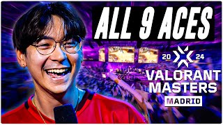 ALL ACES of VCT MASTERS MADRID | VALORANT