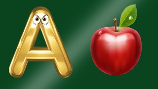 ABC Phonics Song with TWO Words-A For Apple - ABC Alphabets Song with Sounds for Children