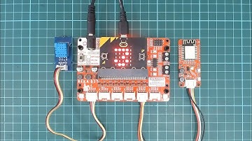 Send temperature and humidity data to ThingSpeak using micro:bit