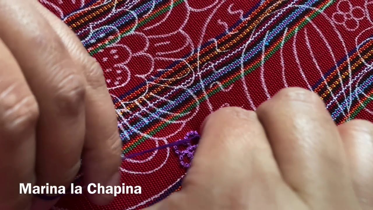 Bordando En Nudo Francés