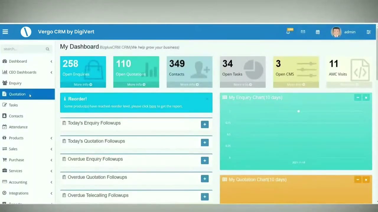 How to Manage Enquiries with VERgo CRM | Complete Tutorial for Businesses