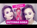 MAKE OUTUBRO ROSA - CUT CREASE