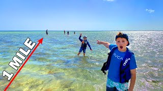 foot cut walking 1 mile out in the ocean mommy monday