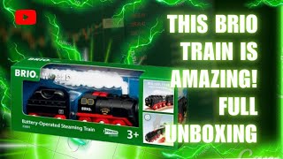 Brio World Unboxing Battery Operated Steam Train