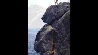 Cliff Jumping at DL Bliss