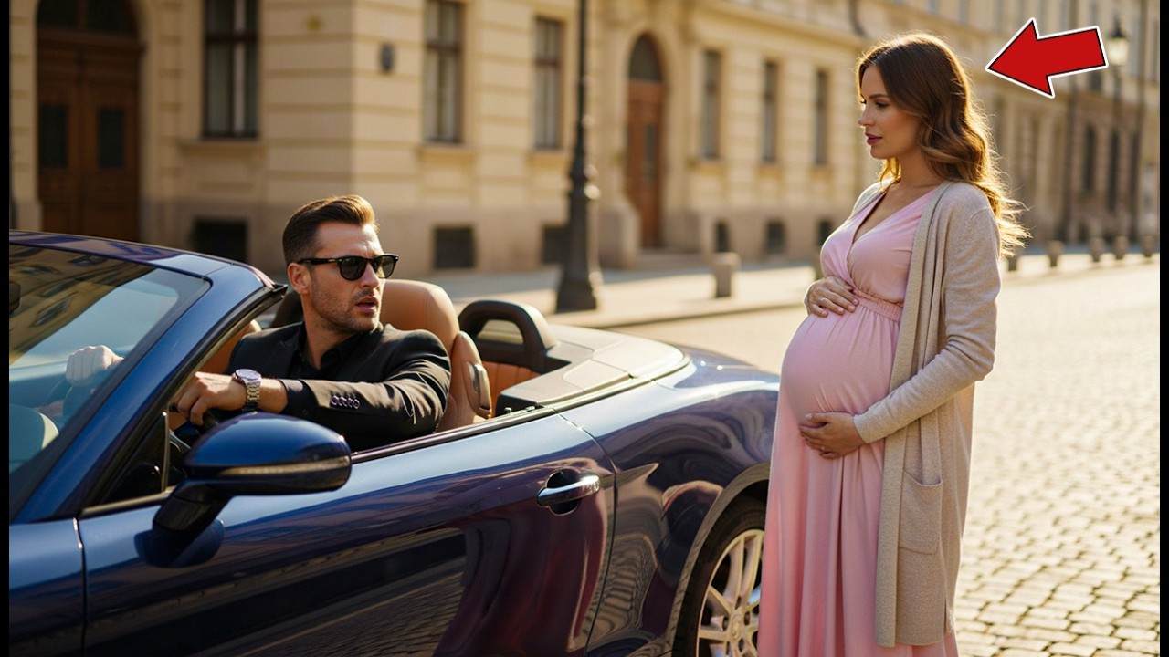 8 mois après le divorce, le millionnaire voit son ex enceinte… et se fige