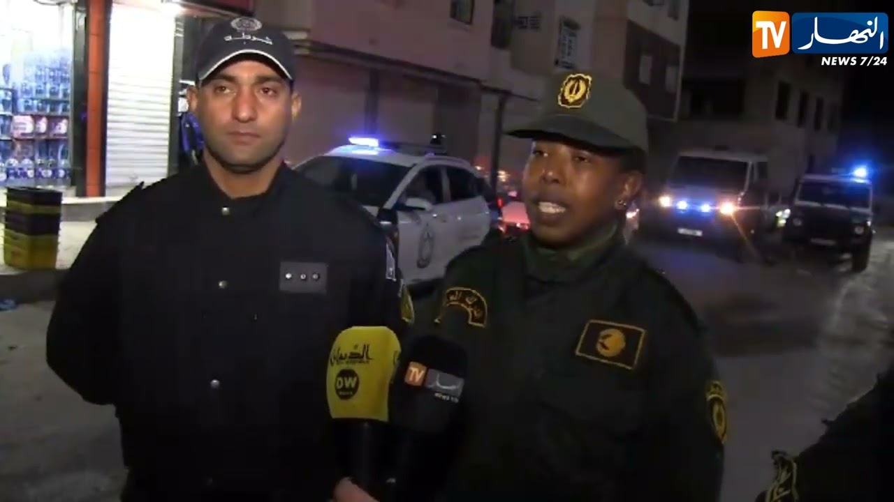 سعيدة :مداهمات  أمنية مشتركة بين الدرك والشرطة في ليلة راس السنة