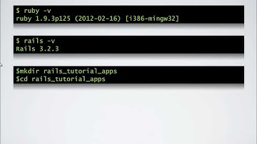 Module1: Lesson2:  How to make a demo app in Ruby on Rails in less than 5 min.