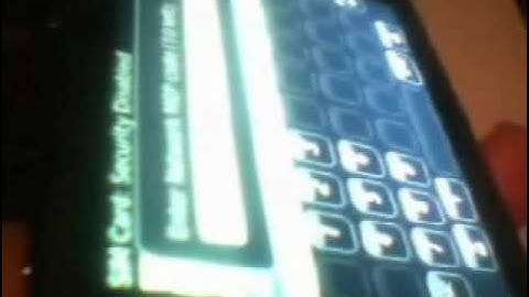 How to unlock your Blackberry Storm