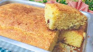 A MELHOR RECEITA DE BOLO PARA O CAFÉ ! SUPER FOFINHO E FÁCIL DE FAZER - BOLO DE FUBÁ COM COCO