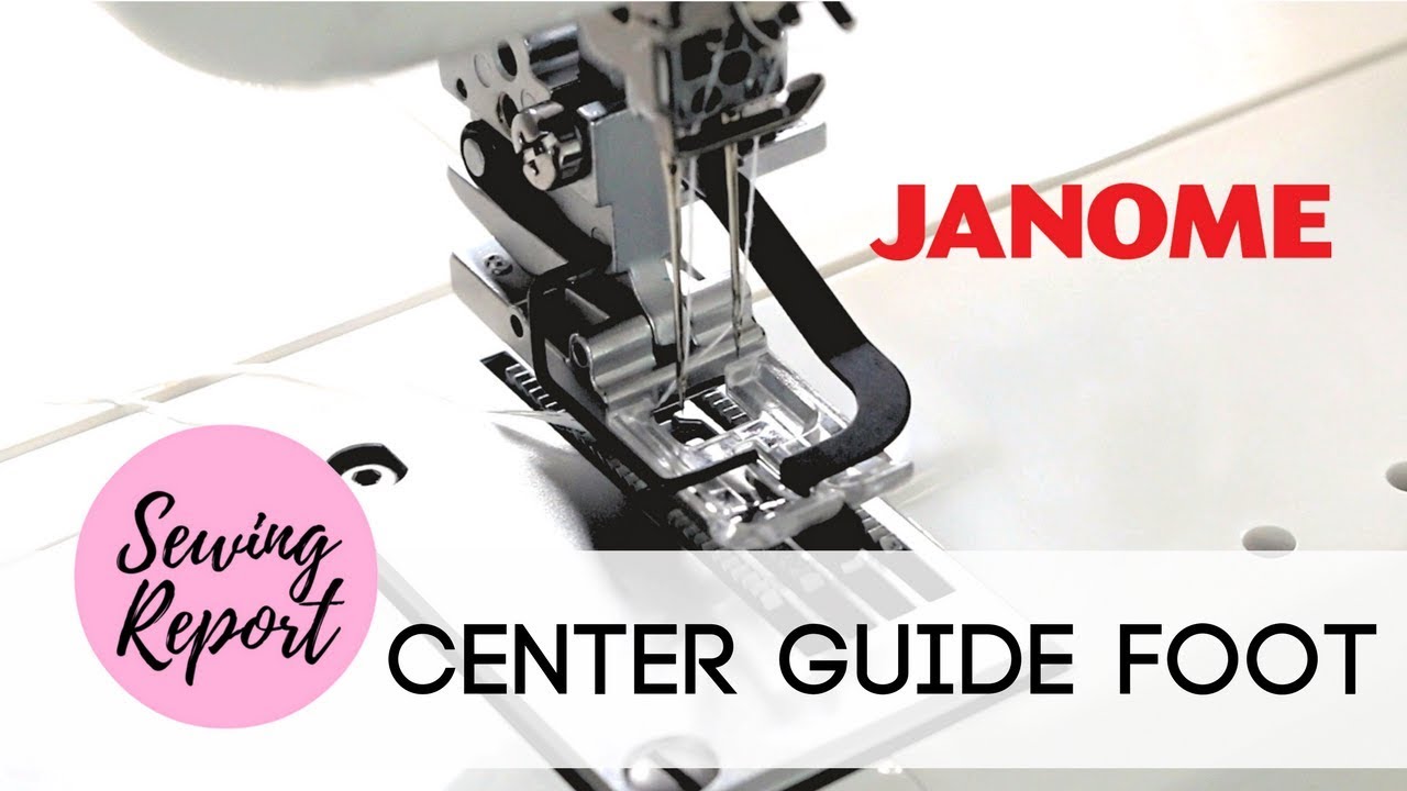 Center Guide Foot for Janome CoverPro 1000CPX Coverstitch Machine