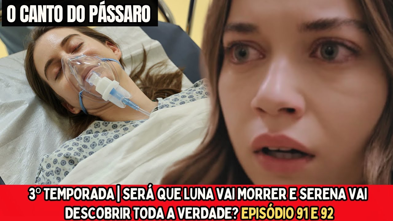 O CANTO DO PÁSSARO| SERÁ QUE LUNA VAI MORRER E SERENA VAI DESCOBRIR TODA A VERDADE EPISÓDIOS 91 E 92