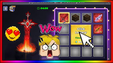 How To Get Lottery Box | Blockman Go Skyblock