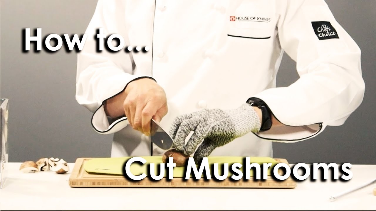 Quick Tip 14 How To Cut a Mushroom YouTube