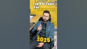 Top 5 AI tools for developers in 2025 #ai #artificialintelligence