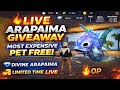LIVE STEAL A PET GIVEAWAY || Steal a Pet GIVEAWAY Free fire 🔥 steal a pet giveaway 😱