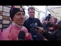 Tadej pogaar  interview at the finish  stage 15  giro ditalia 2024