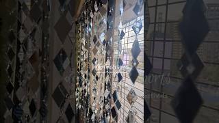 Mirror String Curtain @YouTube#shorts#mirrorcurtain#mirrorstrings#trending#viral#mirror#curtain