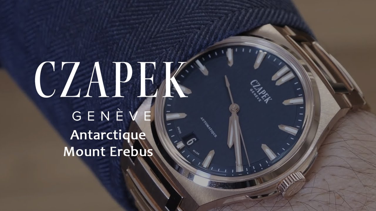 First Look at the Czapek Antarctique Mount Erebus