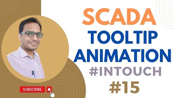 SCADA Tutorial 15 - ToolTip Animation Link in SCADA Graphics | ToolTip Property in Intouch SCADA