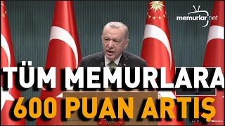 Erdoğan, 3600 Ek Göstergenin Ayrıntılarını Açıkladı