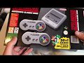 Nintendo SNES Classic Mini Unboxing and hands on | English 4K