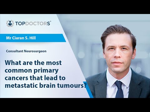 What are the most common primary cancers that lead to metastatic brain tumours? - Online interview