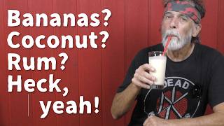 Rum Punch Coconut Banana Shake (a Kuma's Kitchen Recipe)