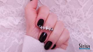 Sirius Pırlanta F Renk 0,50 Karat Pırlanta 5 Taş Yüzük 41R0035