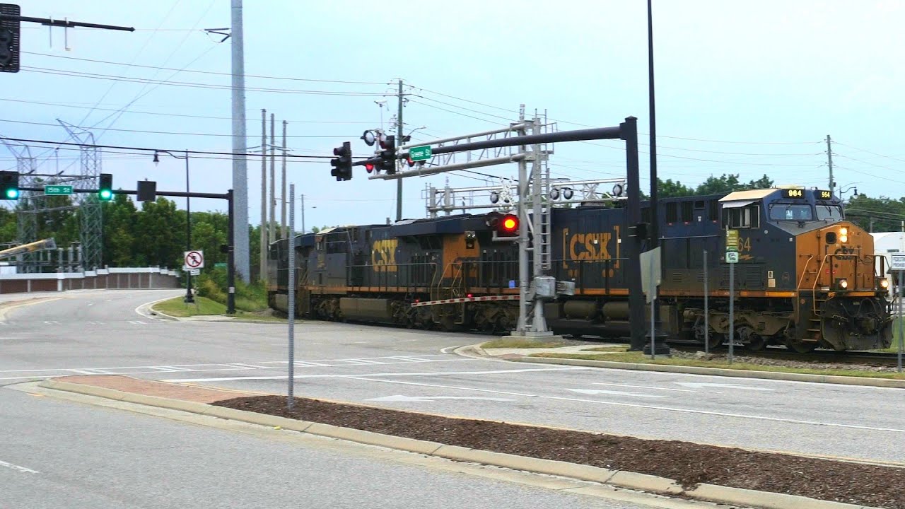 [Part 6] CSX M693 Chase, Augusta, Georgia - 08-26-2023 - YouTube