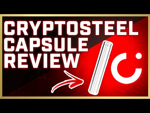 [NEW] CryptoSteel Capsule Review (2021) | Next Generation Metal Recovery Seed Backup!