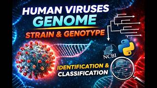 Human Virus Genome Analysis: Strain & Genotype Identification Using NCBI + Python 💻 #genome #python screenshot 3