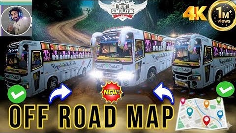 Map Mod Bussid 4.3.4 - New Released Dangerous Mountain Road Map Mod For Bus Simulator Indonesia