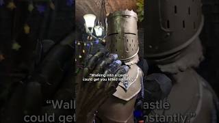 THE CASTLE WILL END YOU.... #shorts #medieval #kingemiliothearmoredone #kingemilio #medieval