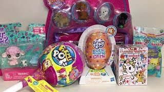 Tokidoki Unicorno My Little Pony Cutie Mark Crew Pikmi Pops Littest Pet Shop Animal Toy Opening